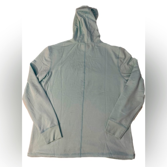 Jockey Lightweight Fleece Pullover Hoodie color mint size (XL) - Picture 2 of 4